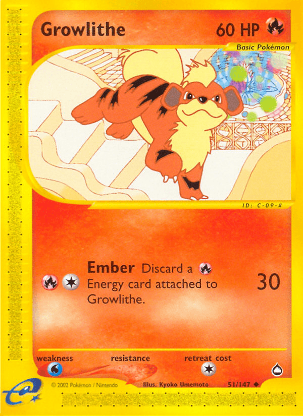 Growlithe ECARD2-51