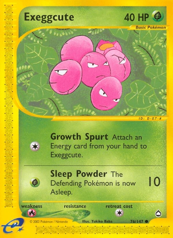Exeggcute ECARD2-76