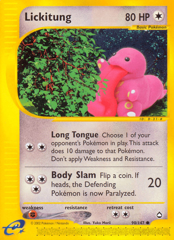 Lickitung ECARD2-90