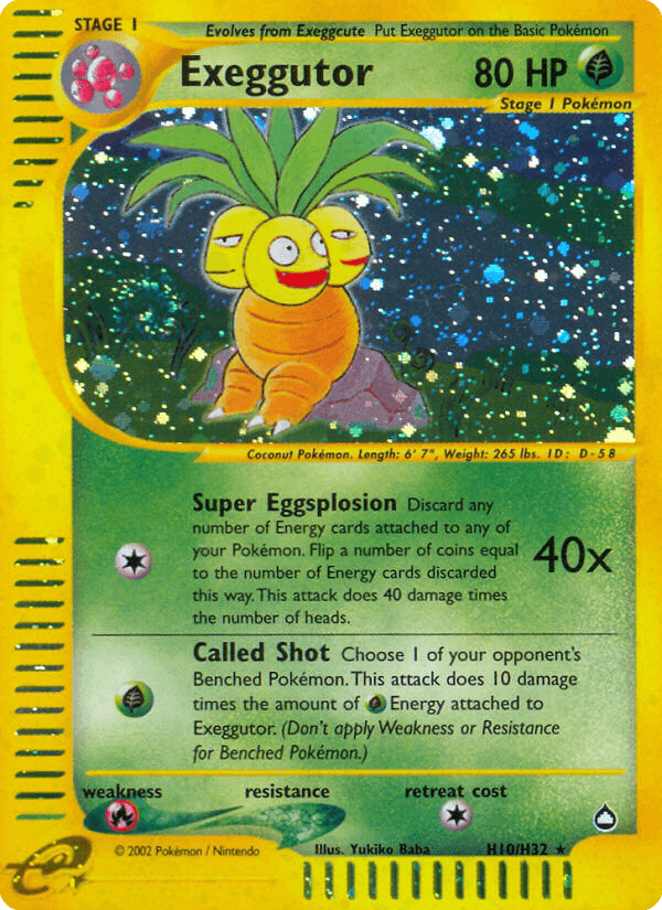 Exeggutor ECARD2-H10