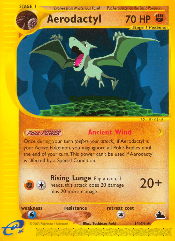 Aerodactyl ECARD3-1