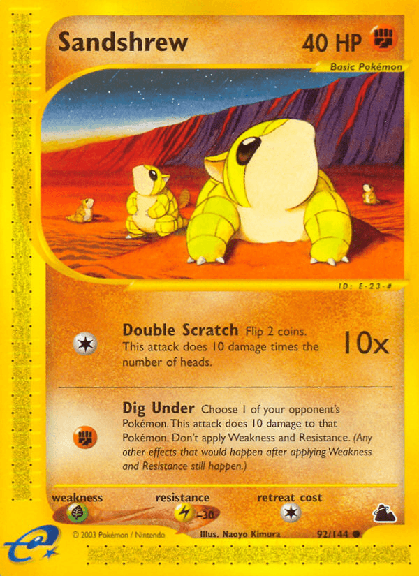 Sandshrew ECARD3-92