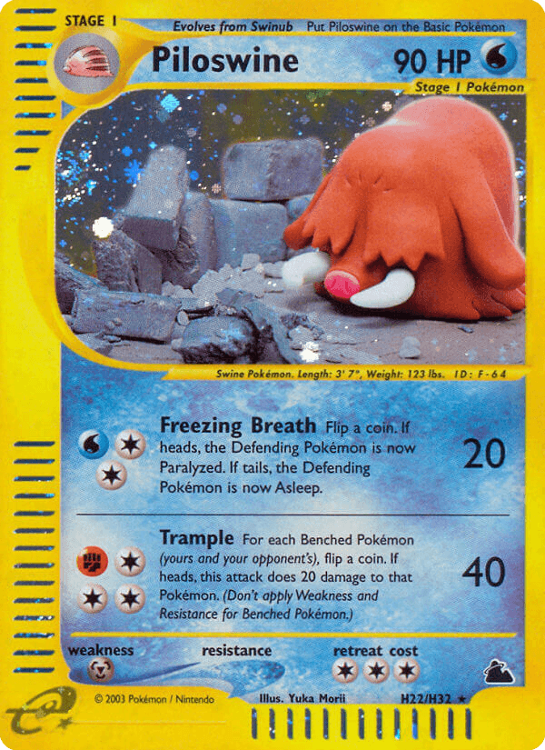 Piloswine ECARD3-H22
