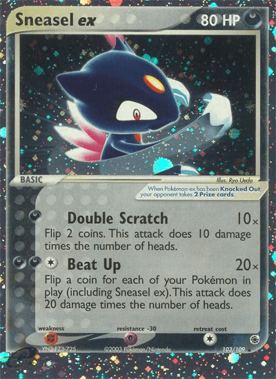 Sneasel ex EX1-103