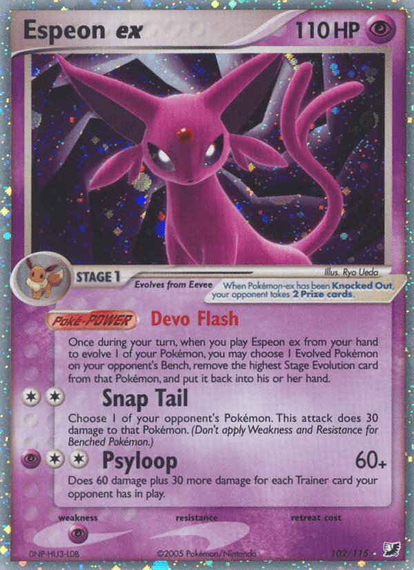 Espeon ex EX10-102