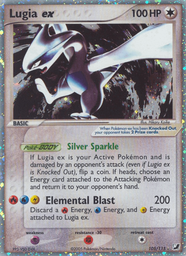 Lugia ex EX10-105