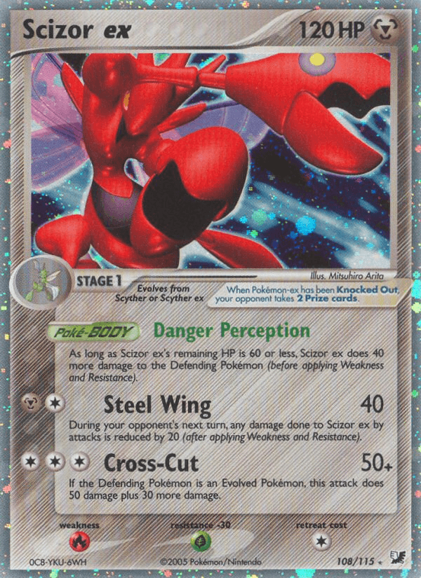 Scizor ex EX10-108