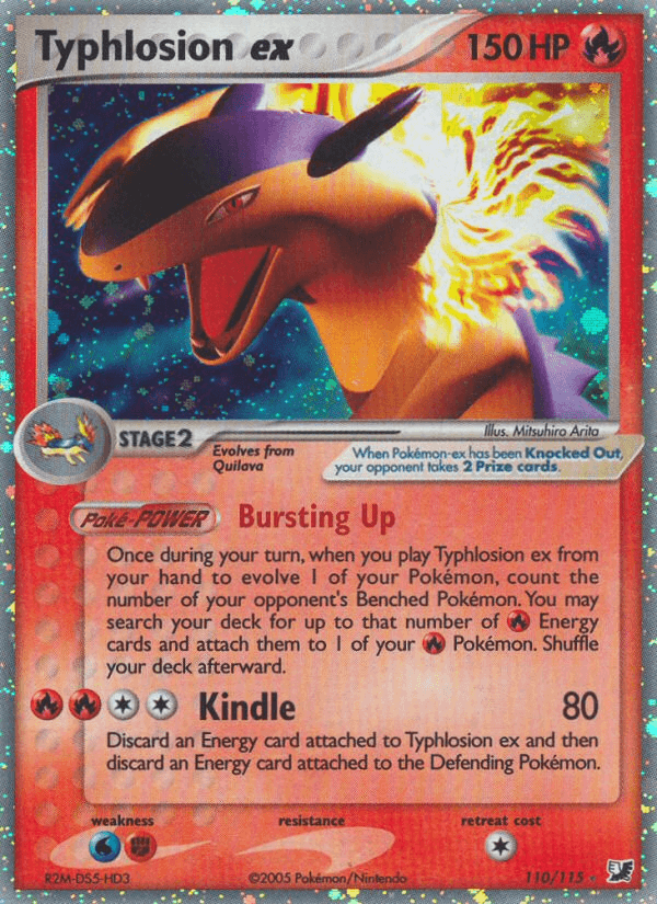 Typhlosion ex EX10-110