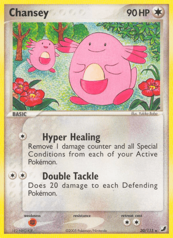 Chansey EX10-20