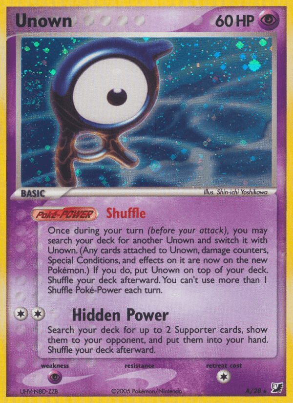 Unown EX10-A