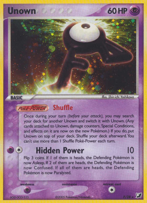 Unown EX10-F