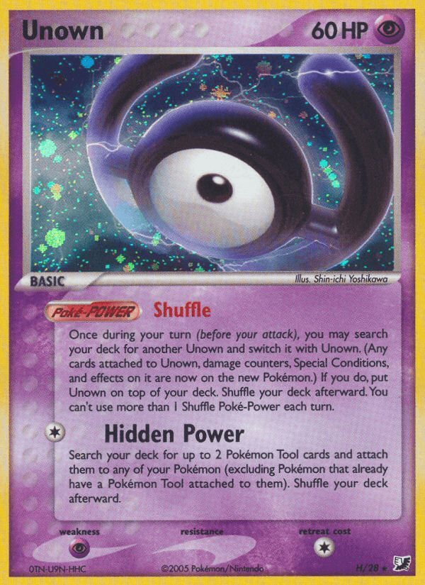 Unown EX10-H