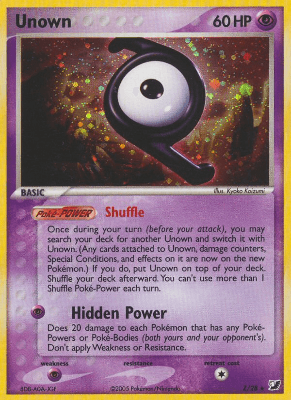 Unown EX10-Z
