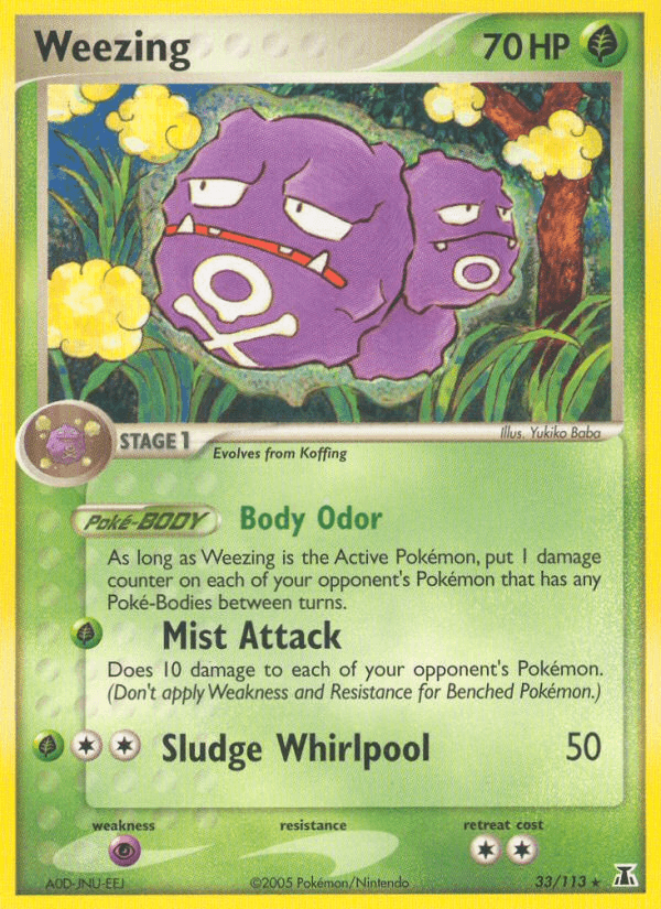 Weezing EX11-33