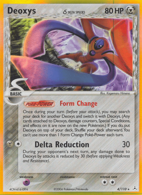 Deoxys δ EX13-4
