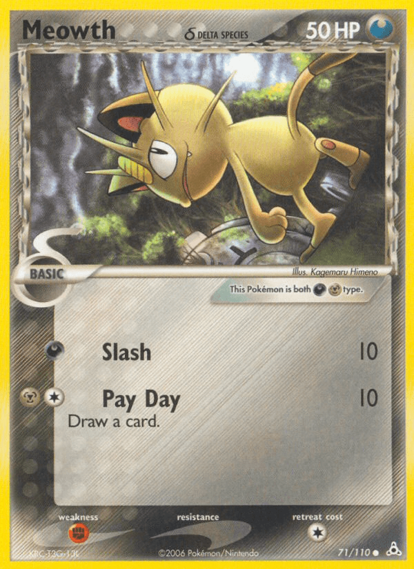 Meowth δ EX13-71