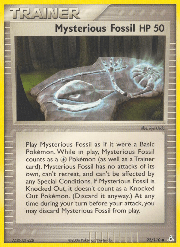 Mysterious Fossil EX13-92