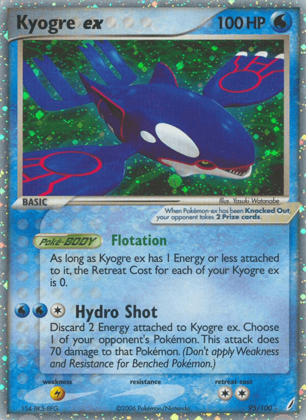 Kyogre ex EX14-95