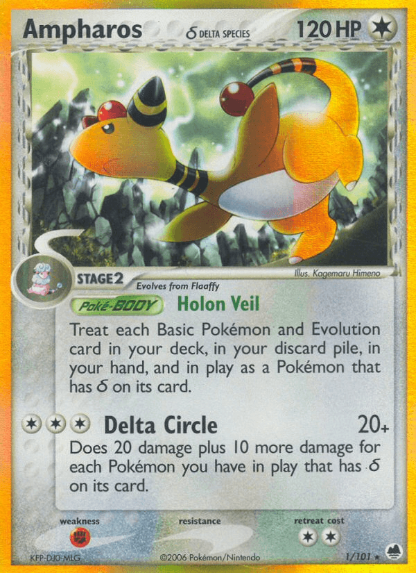 Ampharos δ EX15-1
