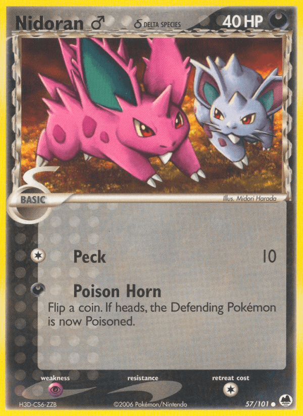 Nidoran ♂ δ EX15-57