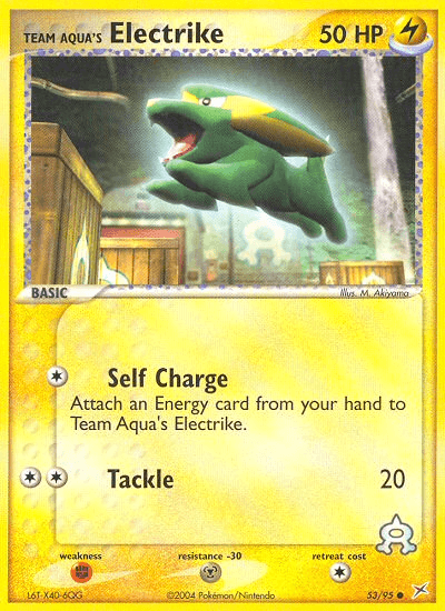 Team Aqua's Electrike EX4-53