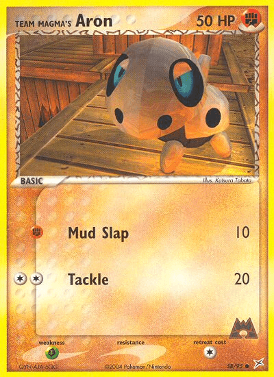 Team Magma's Aron EX4-58