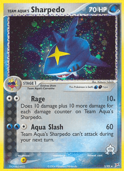 Team Aqua's Sharpedo EX4-5
