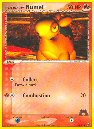 Team Magma's Numel EX4-64