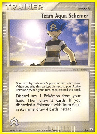Team Aqua Schemer EX4-69