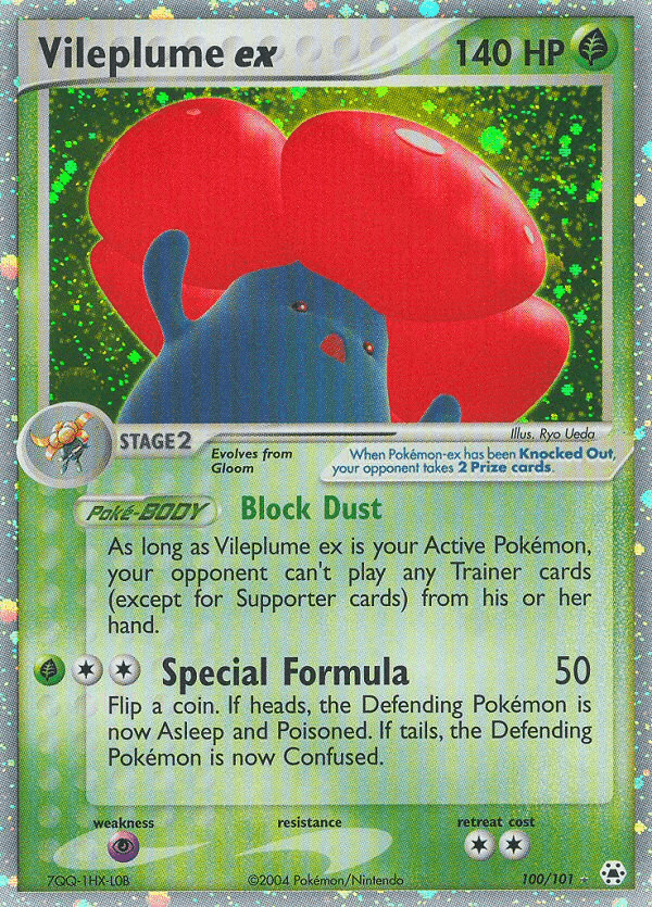 Vileplume ex EX5-100