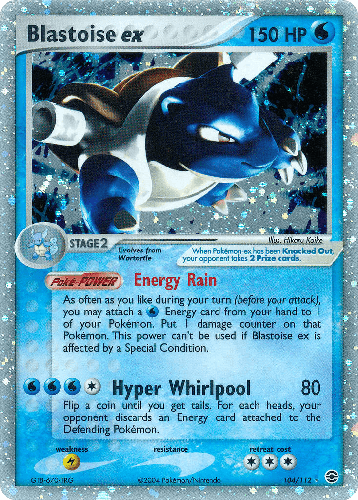 Blastoise ex EX6-104