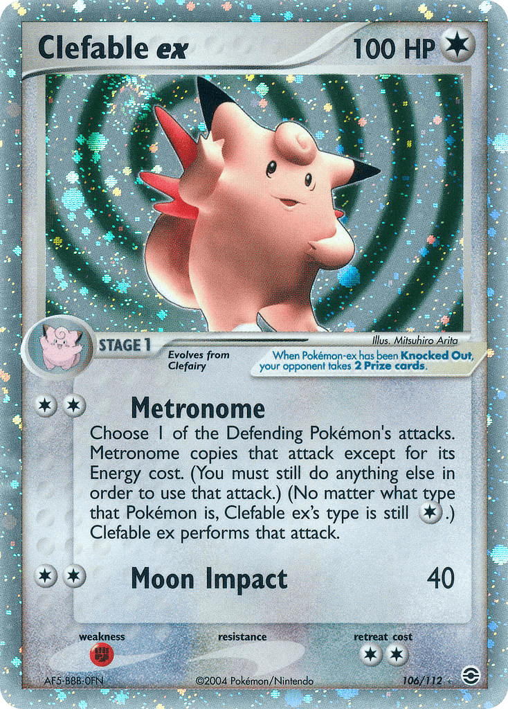 Clefable ex EX6-106