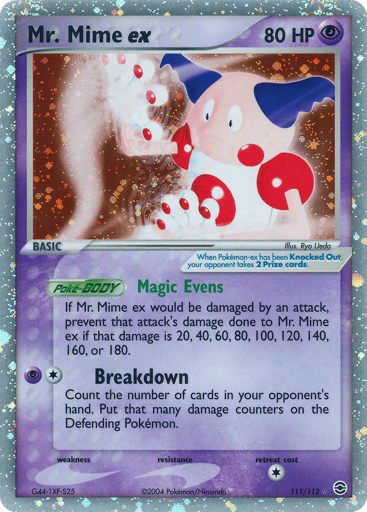 Mr. Mime ex EX6-111