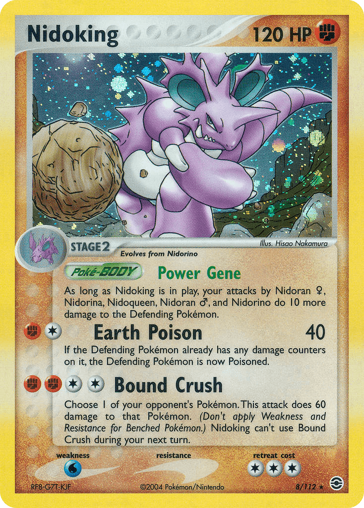Nidoking EX6-8