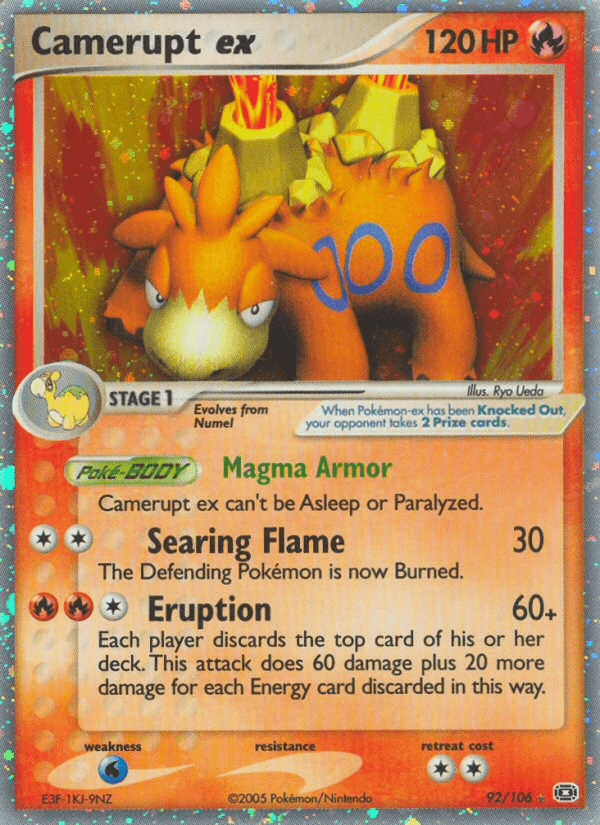 Camerupt ex EX9-92