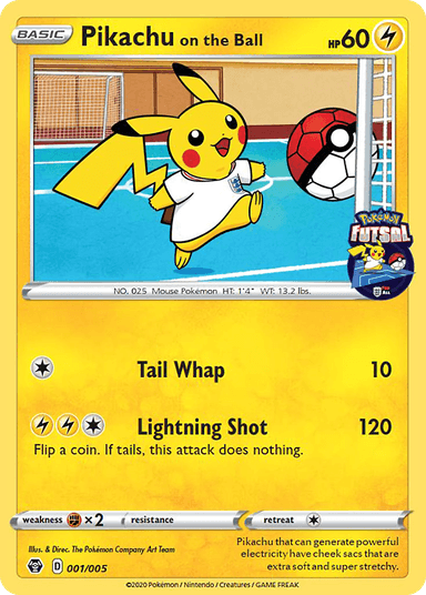 Pokémon Futsal Collection featured card