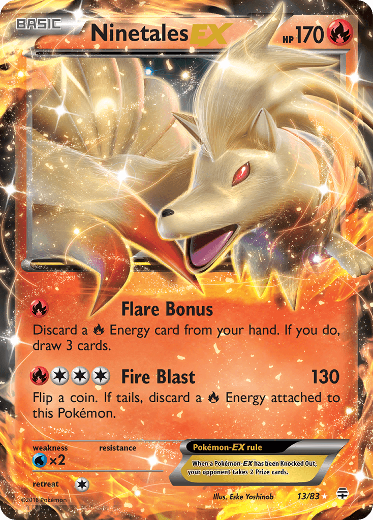 Ninetales-EX G1-13