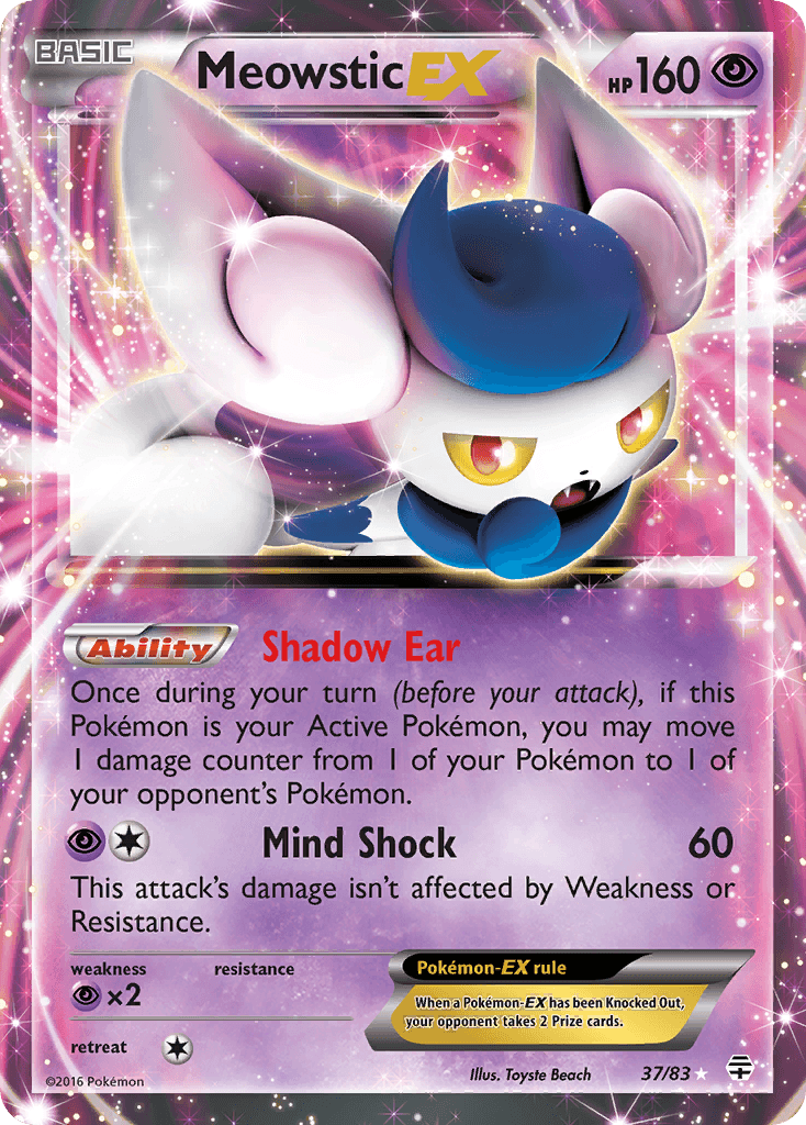 Meowstic-EX G1-37