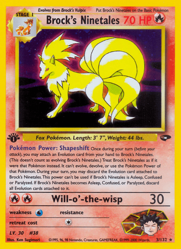 Brock's Ninetales GYM2-3