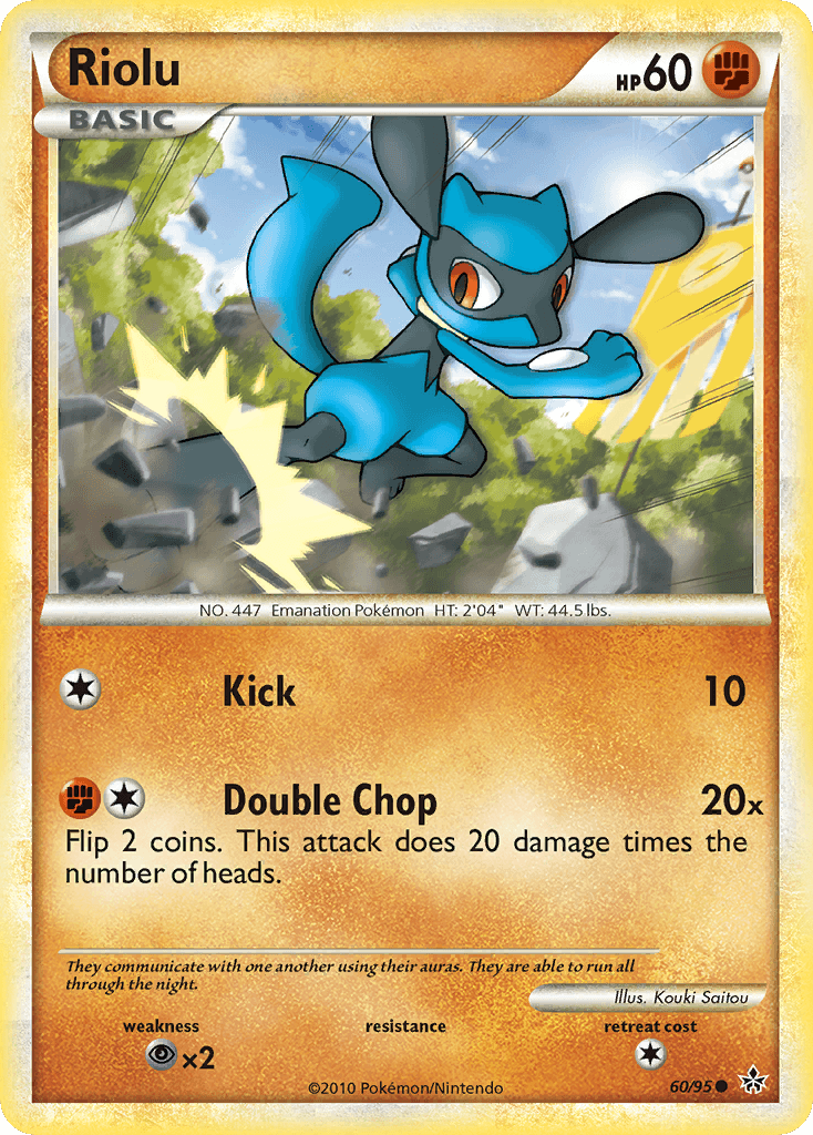 Riolu HGSS2-60