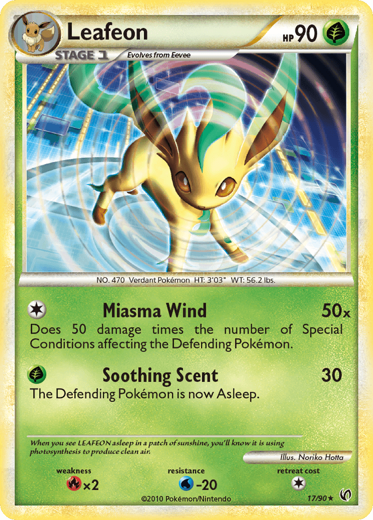 Leafeon HGSS3-17