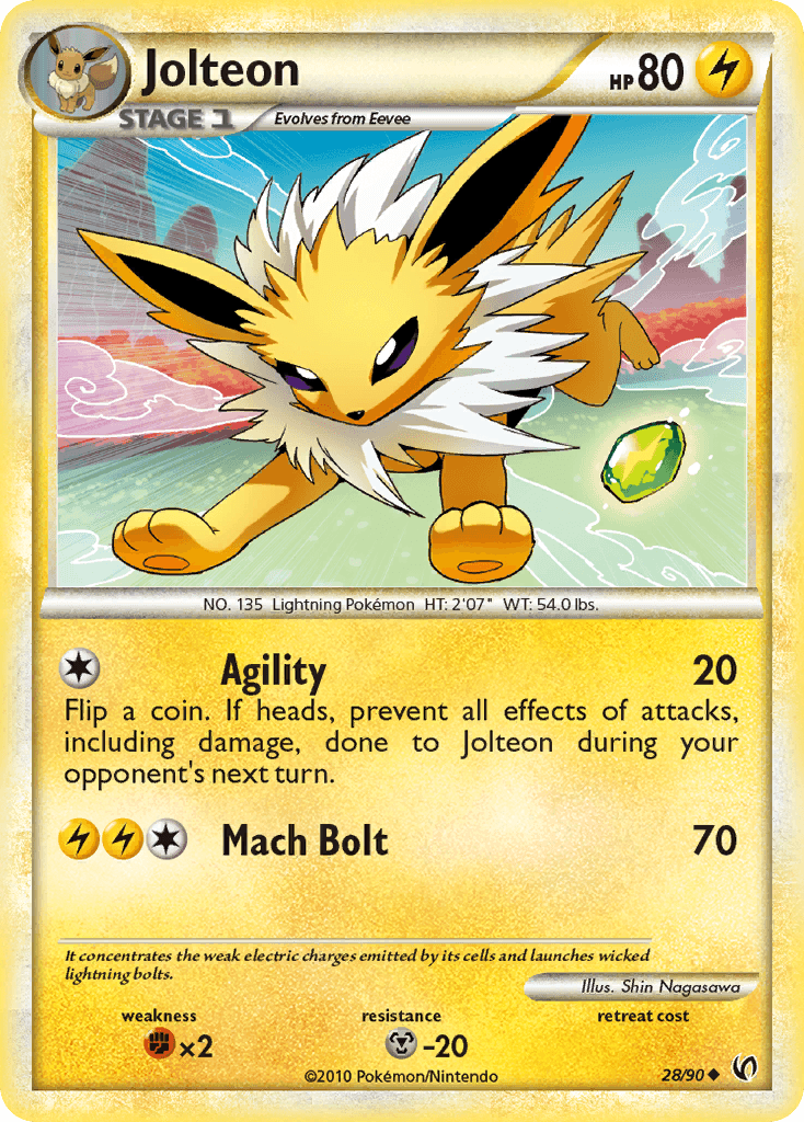 Jolteon HGSS3-28