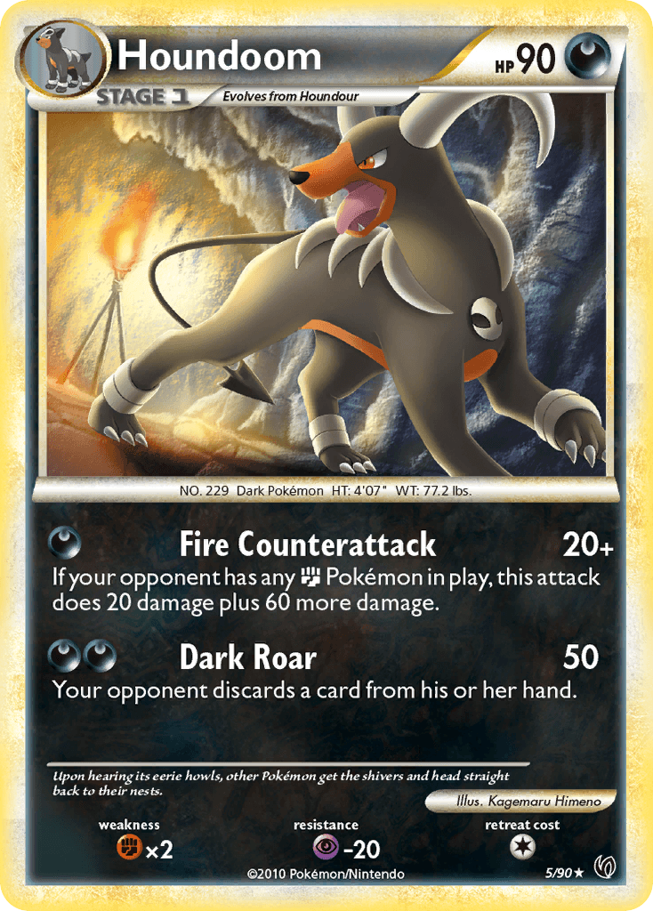 Houndoom HGSS3-5