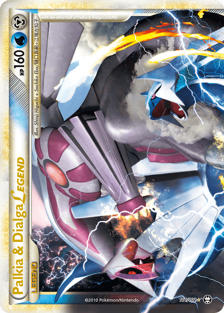 Palkia & Dialga LEGEND HGSS4-101