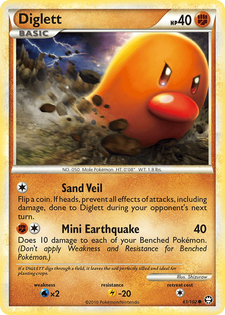 Diglett HGSS4-61