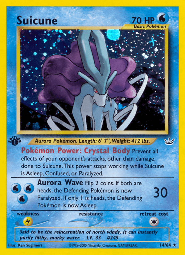 Suicune NEO3-14