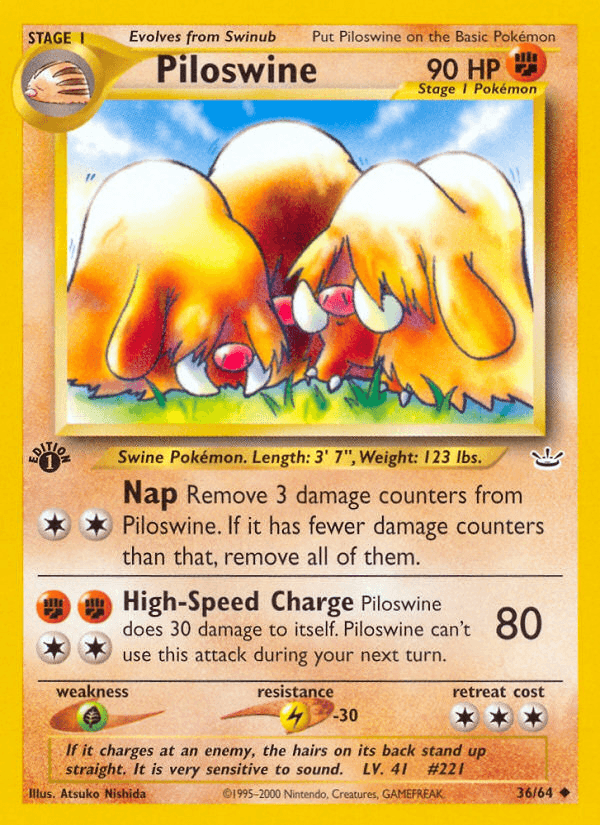 Piloswine NEO3-36
