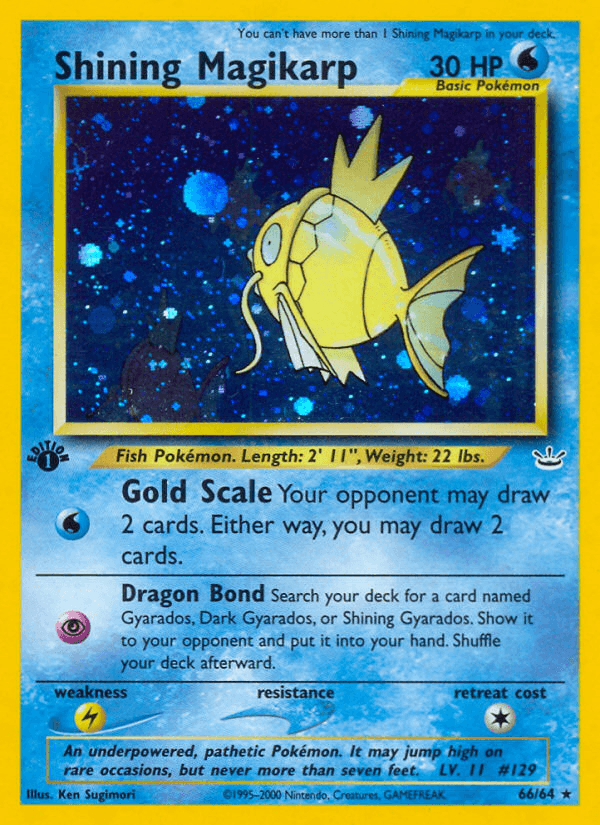 Shining Magikarp NEO3-66