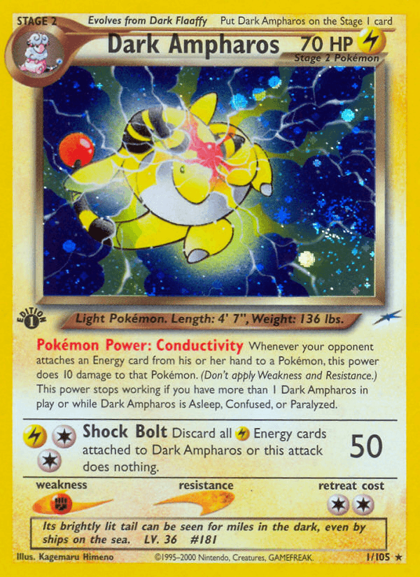 Dark Ampharos NEO4-1
