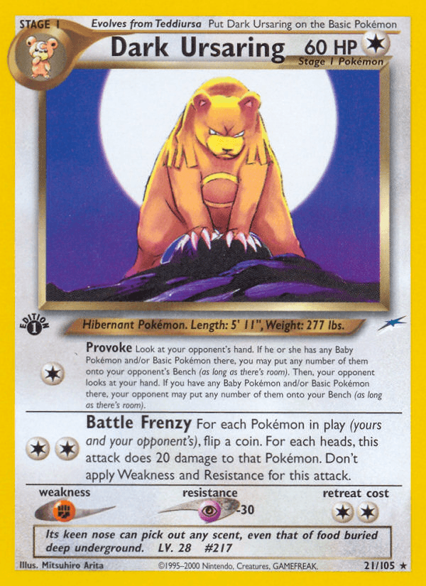 Dark Ursaring NEO4-21